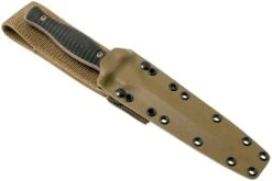 Spartan Blades George V14 Dagger Flat Dark Earth Blade, Black Handle, Dague -Marché Couteaux Magasin USSB27DEBKKYBK 07 spartan blades