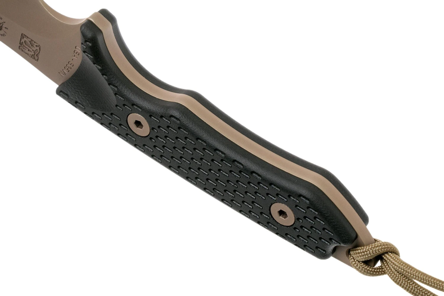 Spartan Blades Ronin Shinto, FDE Blade, Black Handle, Couteau Outdoor 4 Spartan Blades Ronin Shinto, FDE Blade, Black Handle, Couteau Outdoor – Image 4