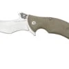 Viper Magà V5912CG N690 Böhler Stone Washed, Green Canvas Micarta, Couteau De Poche
