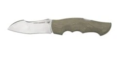 Viper Rhino 1, V5903CV, Stonewash Elmax, Couteau De Poche Green Canvas Micarta, Fabrizio Silvestrelli Design