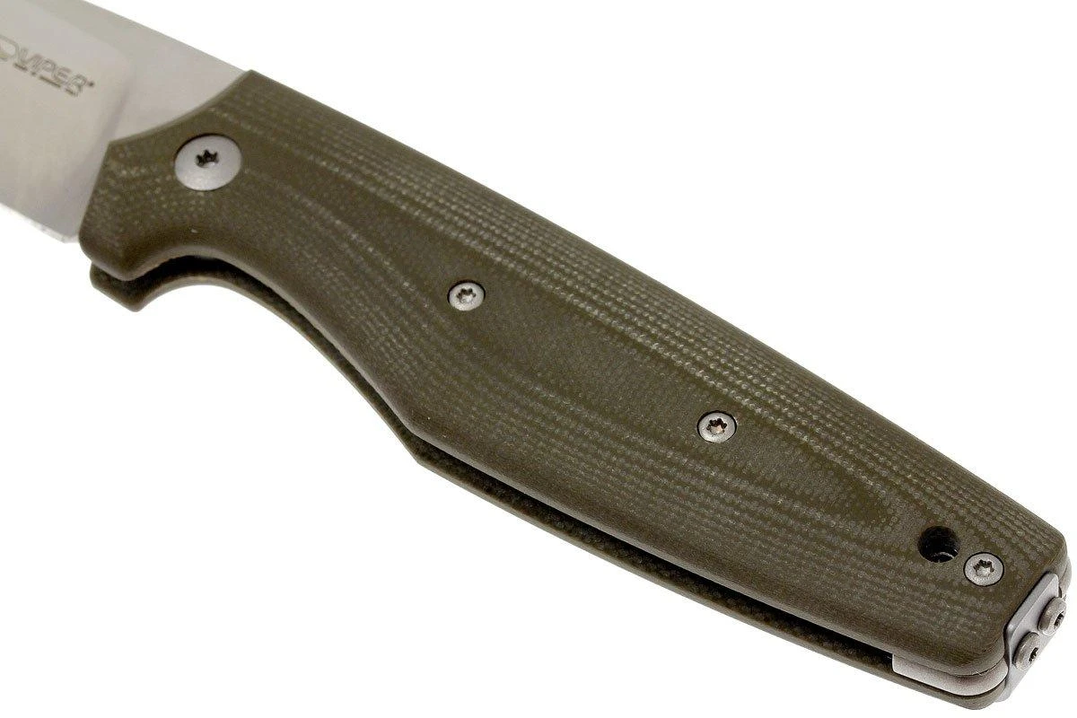 Viper Dan 1 5928GGR Green G10 N690, Drop-point 5 Viper Dan 1 5928GGR Green G10 N690, Drop-point – Image 5
