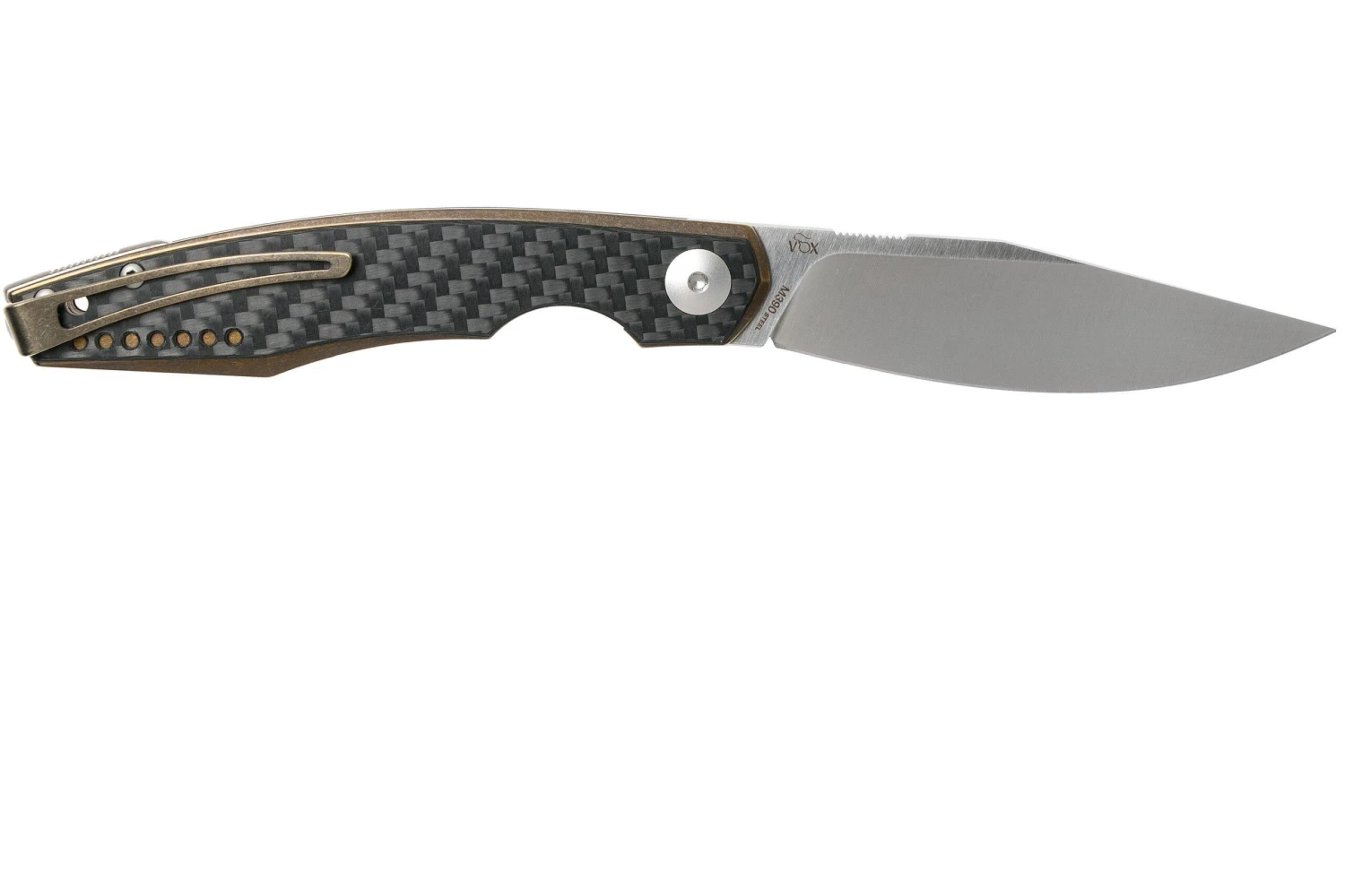 Viper Belone Carbonfiber, Bronze Titanium 5970BRFC Couteau De Poche, Jesper Voxnaes Design 2 Viper Belone Carbonfiber, Bronze Titanium 5970BRFC Couteau De Poche, Jesper Voxnaes Design – Image 2