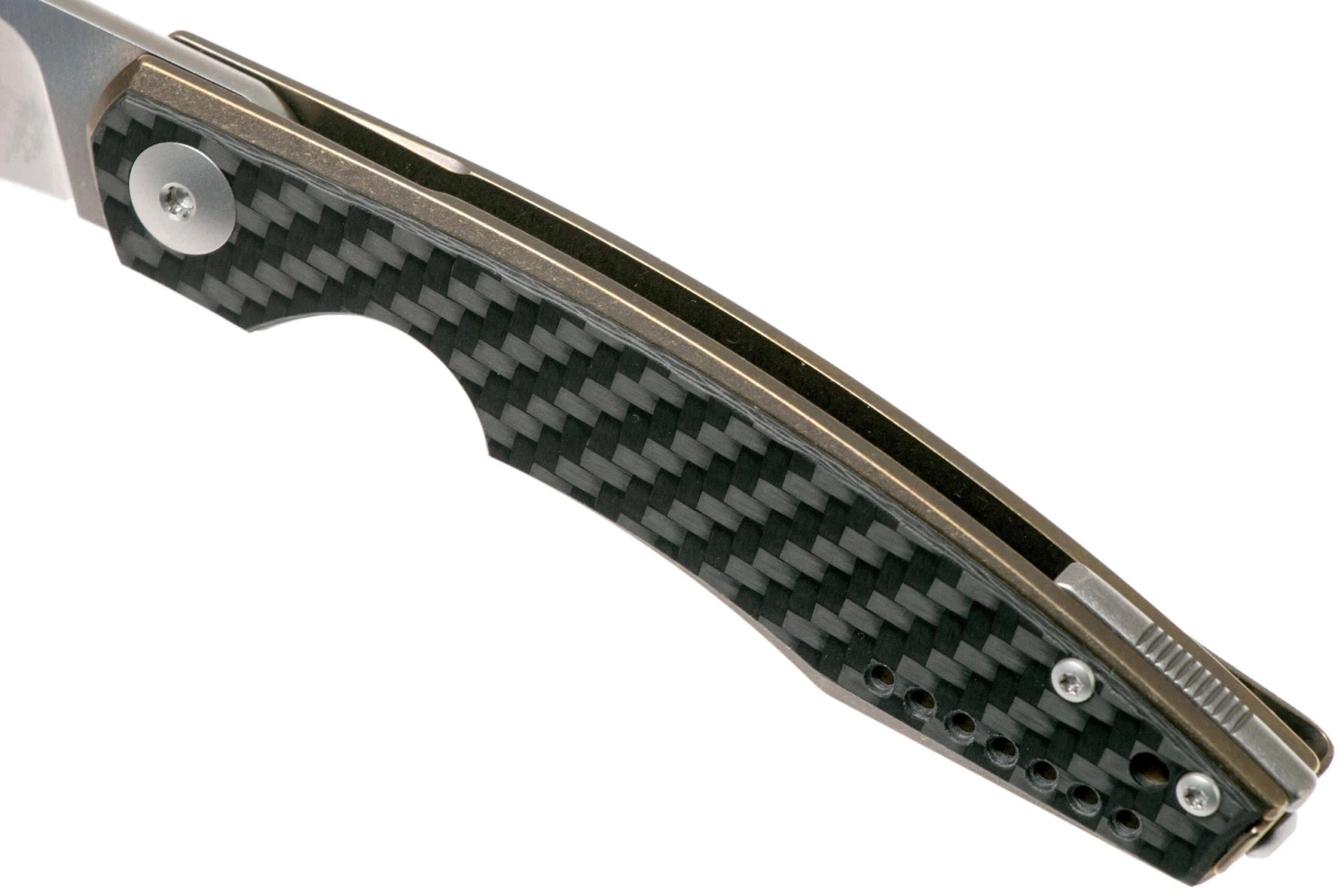 Viper Belone Carbonfiber, Bronze Titanium 5970BRFC Couteau De Poche, Jesper Voxnaes Design 7 Viper Belone Carbonfiber, Bronze Titanium 5970BRFC Couteau De Poche, Jesper Voxnaes Design – Image 7