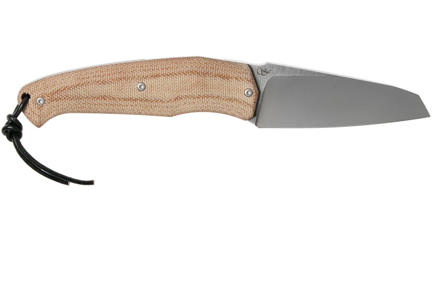 Viper Novis Natural Canvas Micarta 5972CM Couteau De Poche, Silvestrelli Design 2 Viper Novis Natural Canvas Micarta 5972CM Couteau De Poche, Silvestrelli Design – Image 2