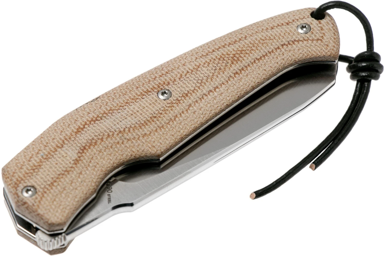 Viper Novis Natural Canvas Micarta 5972CM Couteau De Poche, Silvestrelli Design 4 Viper Novis Natural Canvas Micarta 5972CM Couteau De Poche, Silvestrelli Design – Image 4