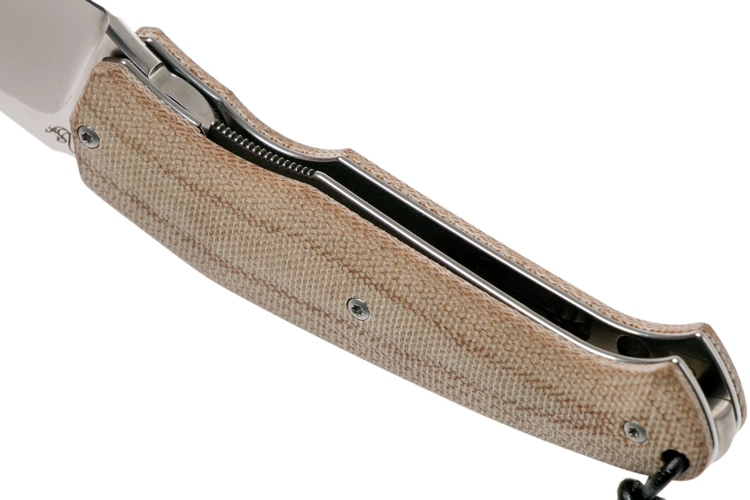 Viper Novis Natural Canvas Micarta 5972CM Couteau De Poche, Silvestrelli Design 5 Viper Novis Natural Canvas Micarta 5972CM Couteau De Poche, Silvestrelli Design – Image 5