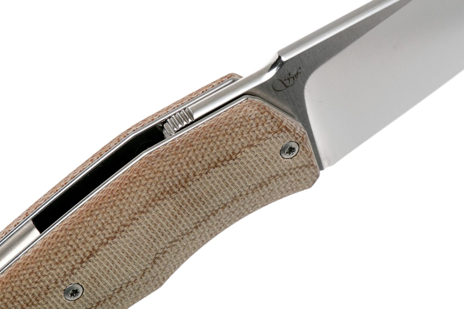 Viper Novis Natural Canvas Micarta 5972CM Couteau De Poche, Silvestrelli Design 6 Viper Novis Natural Canvas Micarta 5972CM Couteau De Poche, Silvestrelli Design – Image 6