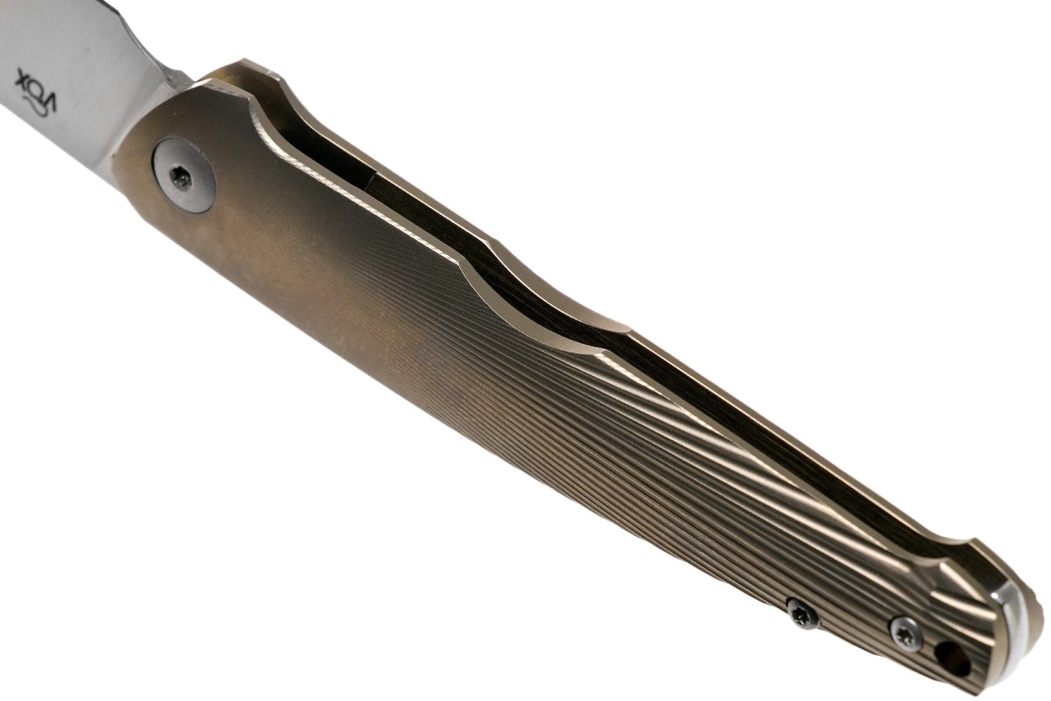 Viper Key V5976D3BR Milled Bronze Titanium Couteau De Poche, Jesper Voxnaes Design 5 Viper Key V5976D3BR Milled Bronze Titanium Couteau De Poche, Jesper Voxnaes Design – Image 5