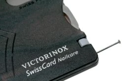 Victorinox SwissCard Nailcare Noir Transparent 0.7240.T3 -Marché Couteaux Magasin VT0 7240 T3 04 victorinox