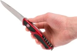 Victorinox RangerGrip 52 Rouge-noir 0.9523.C Couteau Suisse -Marché Couteaux Magasin VT0 9523 C 05 victorinox vt0 9523 c 05