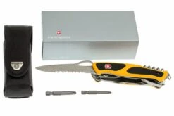 Victorinox Rangergrip Boatsman Jaune-noir 0.9798.MWC8 Couteau Suisse -Marché Couteaux Magasin VT0 9798 MWC8 09 victorinox rangergrip boatsman vt0 9798 mwc8 d9