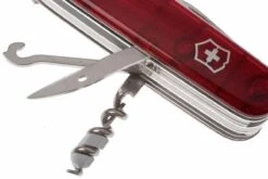 Victorinox CyberTool, Rouge Transparent 1.7725.T, Couteau Suisse Avec 34 Fonctions -Marché Couteaux Magasin VT1 7725 T 06 victorinox cybertool 34 rood vt1 7725 t d6