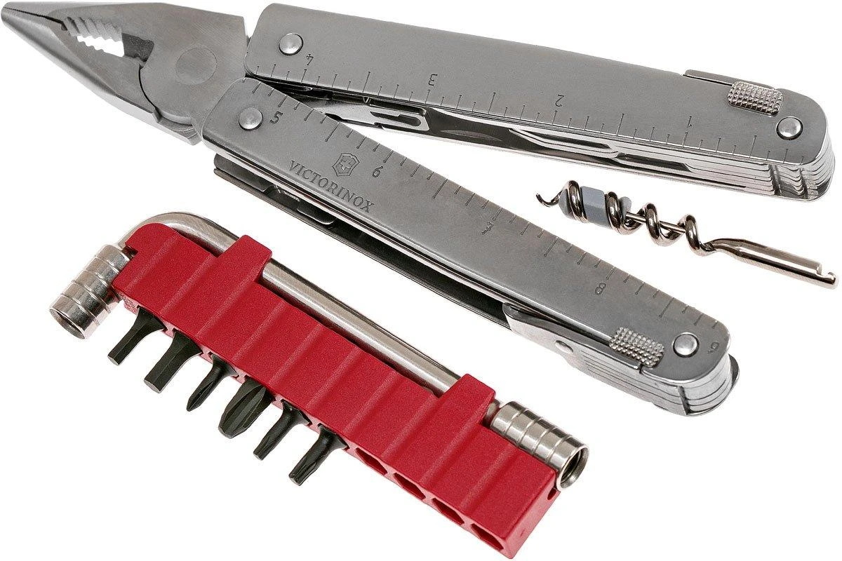 Victorinox SwissTool X Plus 3.0338.L Pince Multifonction, étui En Cuir 1 Victorinox SwissTool X Plus 3.0338.L Pince Multifonction, étui En Cuir