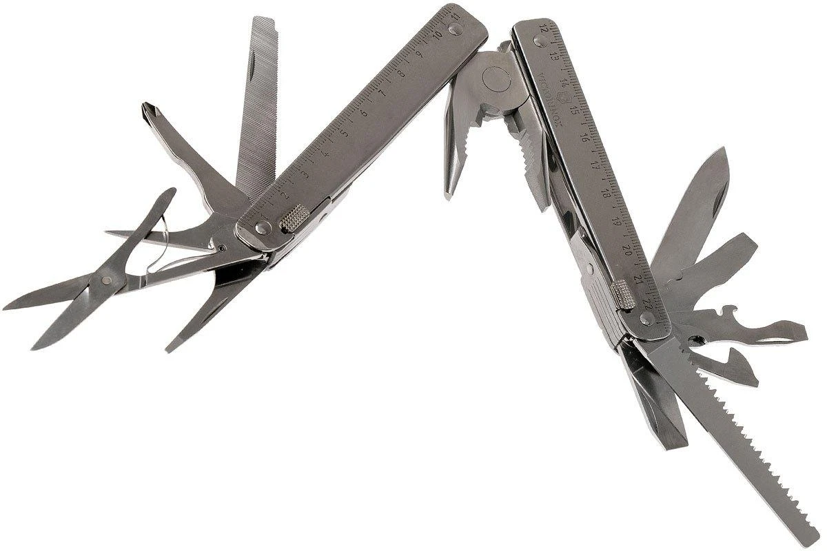 Victorinox SwissTool X Plus 3.0338.L Pince Multifonction, étui En Cuir 2 Victorinox SwissTool X Plus 3.0338.L Pince Multifonction, étui En Cuir – Image 2