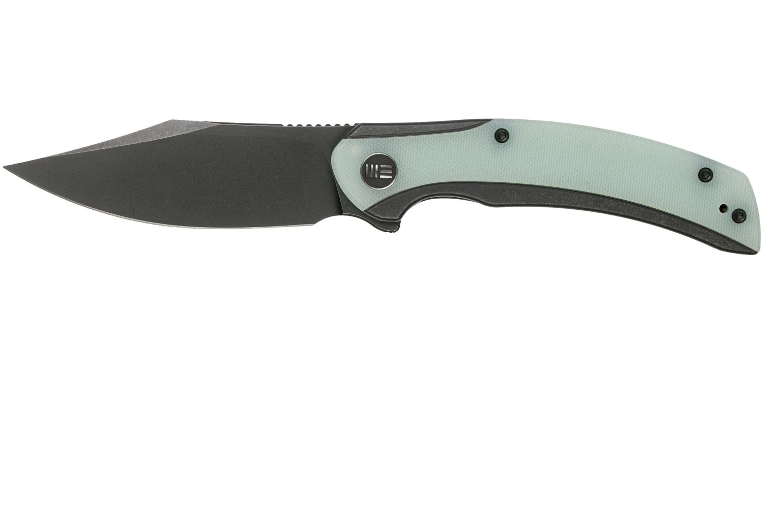 WE Knife Snick WE19022F-4 Blackwashed, Natural G10 Couteau De Poche 1 WE Knife Snick WE19022F-4 Blackwashed, Natural G10 Couteau De Poche