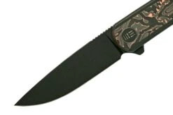 WE Knife Smooth Sentinel WE20043-6 Titanium Copper Foil Carbon Fiber, Couteau De Poche -Marché Couteaux Magasin WKWE20043 6 03 we