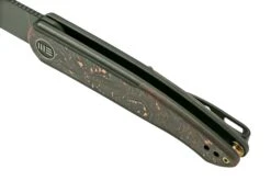 WE Knife Smooth Sentinel WE20043-6 Titanium Copper Foil Carbon Fiber, Couteau De Poche -Marché Couteaux Magasin WKWE20043 6 07 we