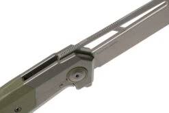 WE Knife Arsenal WE20073-1 Stonewashed, Green G10 Couteau De Poche, Ostap Hel Design 12 WE Knife Arsenal WE20073-1 Stonewashed, Green G10 Couteau De Poche, Ostap Hel Design -Marché Couteaux Magasin WKWE20073 1 07 we knife