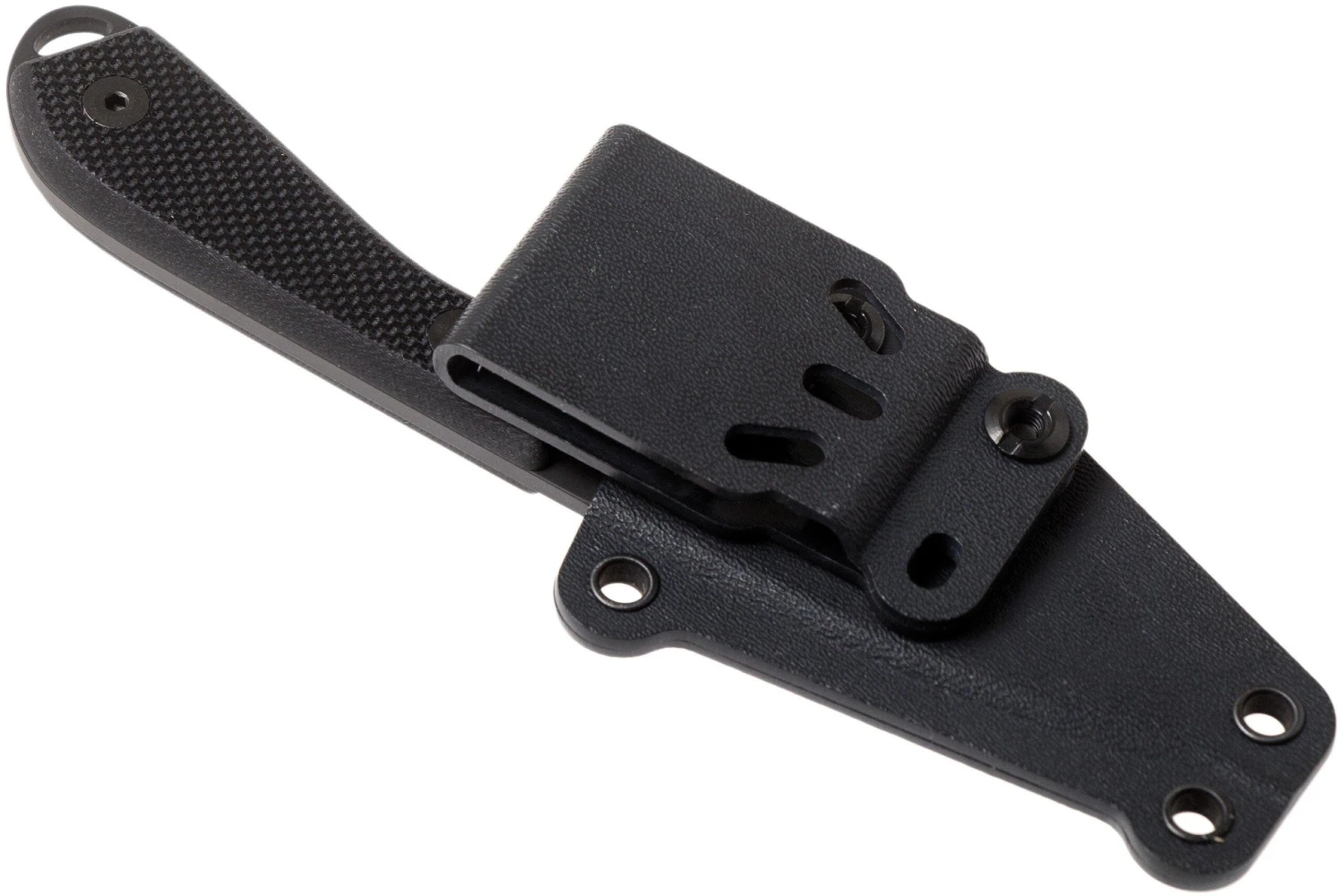 White River Knives M1 Backpacker Pro Black G10, Black Ionbond Couteau Fixe, étui Kydex 7 White River Knives M1 Backpacker Pro Black G10, Black Ionbond Couteau Fixe, étui Kydex – Image 7