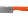 White River Knives FC3.5 Pro Firecraft Couteau De Survie Orange G10, étui Kydex Avec Pierre à Feu