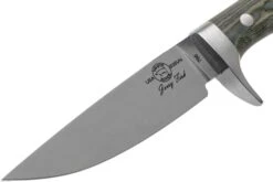 White River Knives Sendero Classic Couteau De Chasse Black Olive Micarta, Jerry Fisk Design -Marché Couteaux Magasin WRJF SC LBO 03 white river knives