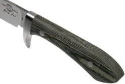 White River Knives Sendero Classic Couteau De Chasse Black Olive Micarta, Jerry Fisk Design -Marché Couteaux Magasin WRJF SC LBO 05 white river knives